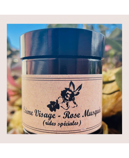 Crème pour le visage à la rose musquée Crème pour le visage à la rose musquée