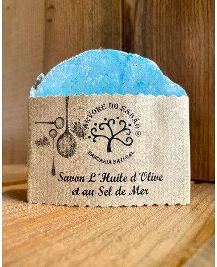 Savon à l'huile d'olive et au sel de mer Savon à l'huile d'olive et au sel de mer
