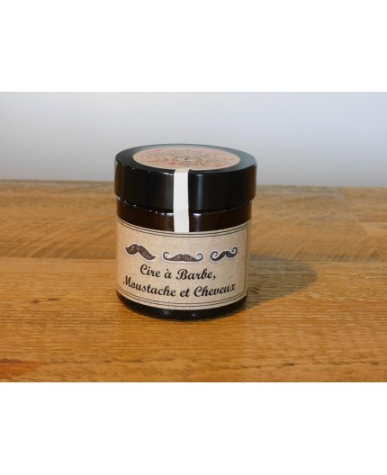 Cire pour barbes, moustaches et cheveux Cire pour barbes, moustaches et cheveux